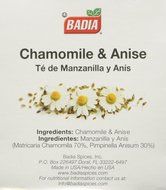 BADIA Tea Chamomile and Anise 25 BG 2 Pack N2