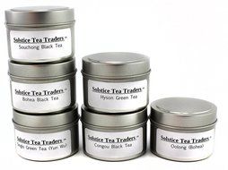 Boston Tea Party Tea Sampler, 6 Assorted Loose Leaf Tea Sampler, All The Historical Teas Thrown Over During The... N3