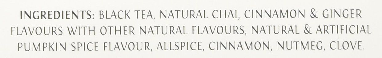 Twinings Keurig Brewed Black Tea Chai Pumpkin Spice -- 12 K-Cups N2