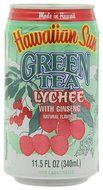 Hawaiian Sun Green Tea Lychee with Ginseng, 11.5-Ounce Cans (Pack of 24) N5