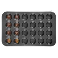 Wilton Ultra Bake Pro 24 Cavity Mini Muffin Pan - Black