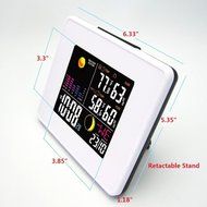 Londa Full Color LCD Wireless Weather Station with USB Charging Port and Digital Alarm Clock Weather Forecast... N6