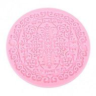 Cross Snowflake Fondant Cake Silicone Lace Mold Circular Flower Molds N4