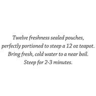 Tea Forte RARE IMPERIAL Organic Tea, Gyokuro Green Tea in 12 Single Serve Pouches N4
