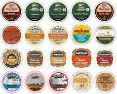 20-count K-cup for Keurig Brewers ALL FLAVORED Coffee Variety Pack Featuring Green Mountain, Gloria Jean&rsquo;s, Donut...