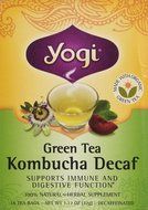 Yogi Green Tea Kombucha Decaf Tea N6