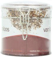 Adagio Teas Clear-Top Tin Herbal Tea, Rooibos Vanilla, 4 Ounce N2