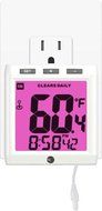Ambient Weather WS-01-2 Intelligent Color Changing Temperature Night Light with Ambient Backlight, 2 Pack N5