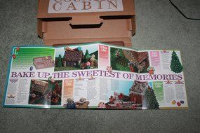 The 1996 Longaberger Pottery Gingerbread Country Cabin Mold N7