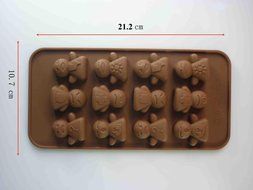 Chocolate Silicone Soap Mold Fondant Cake Decorating Styling Cooking