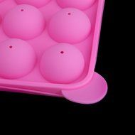 Silicone Tray Pan Mould Mold for Creating Lollipops Cake Pop Chocolate Truffle with 25pcs Sticks DIY Bakeware... N3