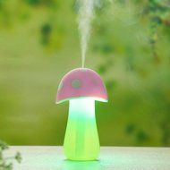 AutumnFall Home Aroma LED Humidifier Mushroom Air Diffuser Purifier Atomizer New (C) N4