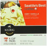 Seattle's Best Coffee Very Vanilla, K-Cup for Keurig Brewers, 60 Count N4