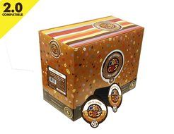 Crazy Cups Apple A La Mode Flavored Coffee Single Serve cups for Keurig K-cup Brewer 22 count N2
