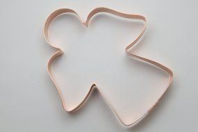Large Copper Angel Cookie Cutter