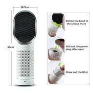 Alinktrend 360&deg; HEPA Air Purifier &ndash; F001 Patented Unique Design Small Size Quite Ecolife Ionizer Office Desktop... N9