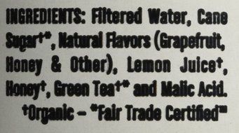 Steaz Oragnic Green Tea Grapefruit Honey 16 Oz - Case of 12 N4
