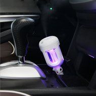 Muangan 50ml Mini Car Air Humidifier and Aromatherapy Essential Oil Diffuser Air Purifier Freshener Travel Car... N2