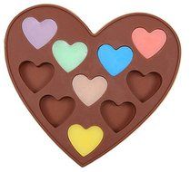 Chariot trading - 10 Holes Heart Silicone Candy Chocolate Mold Cake
