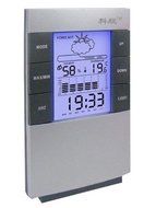 Yosoo New Digital Temperature Humidity LED Meter Thermometer Hygrometer Clock N2