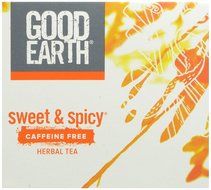 Good Earth Sweet &amp; Spicy Herbal &amp; Black Tea, 18 Count Tea Bags (Pack of 6) N3