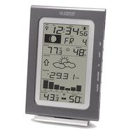 Silver-tone Wireless Forecast Station With History