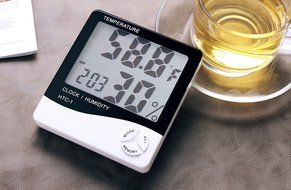 PNBB Digital Weather Thermometers Indoor Home Office Humidity Thermometer Monitor Sensor Thermostat with Memory... N3