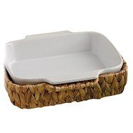 Design Imports Baking Dish With Basket