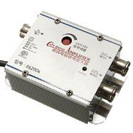 2 Way TV VCR Signal Booster Cable Antenna Broadband AMP Amplifier N3
