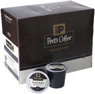 Peet's Coffee &amp; Tea French Roast K-Cup Portion Pack for Keurig K-Cup Brewers, 22 Count N2