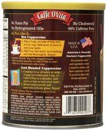 Caffe D'Vita English Toffee Cappuccino Mix, 16-Ounce Canisters (Pack of 6) N5