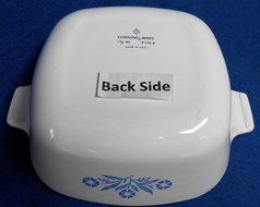 Corning Ware P-1-3/4-B Blue Cornflower Casserole - NO LID