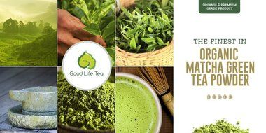 Good Life Tea Organic Ceremonial Matcha Green Tea Powder, 30g N5