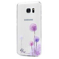 Badalink Galaxy S7 Edge Case Clear Soft TPU Rubber Skin Bumper Case Shockproof Flexible Easy Grip Colorful Painting... N16