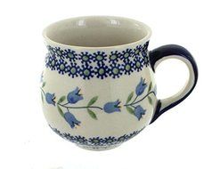 Polish Pottery Tulip Bubble Mug