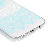 Badalink Galaxy S7 Edge Case Clear Soft TPU Rubber Skin Bumper Case Shockproof Flexible Easy Grip Colorful Painting... N20