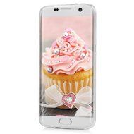 Badalink Galaxy S7 Edge Case Clear Soft TPU Rubber Skin Bumper Case Shockproof Flexible Easy Grip Colorful Painting... N23