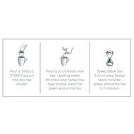 Tea Fort&eacute; Couture SINGLE STEEPS Loose Leaf Tea Sampler, 15 Designer Teas in Single Serve Pouches - Black Tea,...