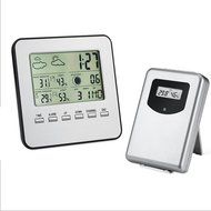 Androra Wireless Weather Station, LED Screen Indoor Outdoor Thermometer with Humidity, Weather Forecast, Clock... N3
