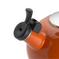 Rachael Ray Teakettles 1-1/2-Quart Whistling, Orange N2