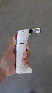 Gastoni CS-3204 Refillable Gas Torch with High Impact White Plastic, 4 by 6.5-Inch