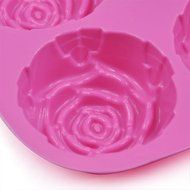Topro Rose Cavity Silicon Cake Molds Candle Soap Making Molds