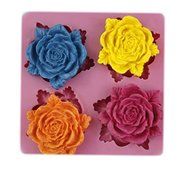 Baked Cake Tools Turn Sugar Mold Silicone Pattern Printing Pad (1 Pcs)