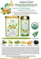 Organic Moringa Ginger Tea (Loose Leaf Tea). USDA Certified Organic. Rich in Antioxidants and Daily Needed Essential...