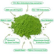 Matcha Green Tea Powder All Natural Weight Loss Metabolism Booster and Diet Smoothie Shake and Fat Burning Supplement...