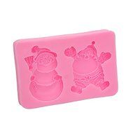 &quot;dipshop Christmas Santa Claus Snowman Silicone Mold Fondant Cake Mould&quot; shopping