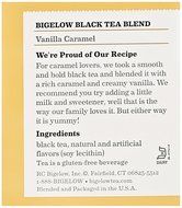 Bigelow Vanilla Caramel Black Tea (20 Teabags) N7