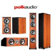 Polk Audio TSi500 5.0 Home Theater Speaker Package (2) TSi500 + (2) TSi200 + (1) CS10 in Cherry