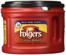Folgers Classic Roast Ground Coffee, 22.6-Ounce (Pack of 3) N2