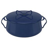 Lenox Kobenstyle Blue 6-quart Covered Casserole Pan